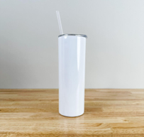 Personalized 12oz or 20oz Skinny Tumbler – Custom Drinkware Just for You!